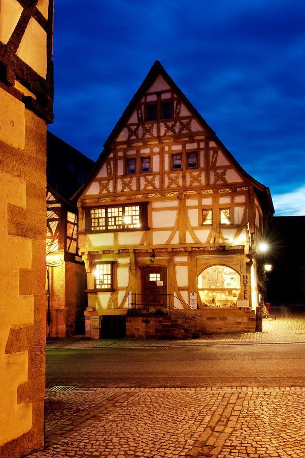 Hotel Restaurant Zum Nachtwaechter Lienzingen Exterior foto